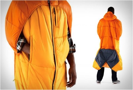 能當(dāng)羽絨服穿的創(chuàng)意睡袋