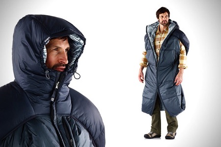 能當(dāng)羽絨服穿的創(chuàng)意睡袋