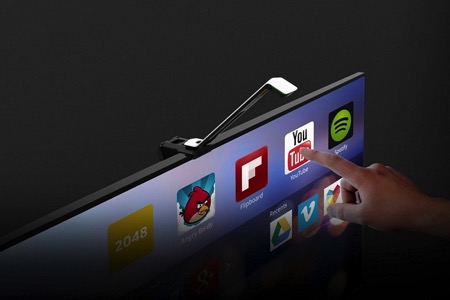 能讓普通電視變成觸屏電視的TouchJet