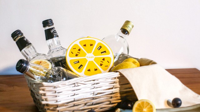 顏值爆表的檸檬小清新USB充電插座(Trozk/特洛克)