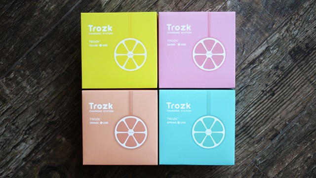 顏值爆表的檸檬小清新USB充電插座（Trozk/特洛克）