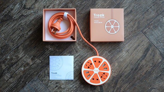 顏值爆表的檸檬小清新USB充電插座（Trozk/特洛克）