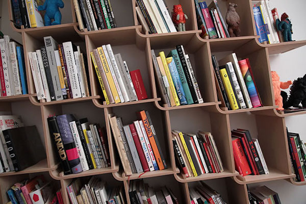 模塊化可拆卸L形創(chuàng)意書架「L shelf」