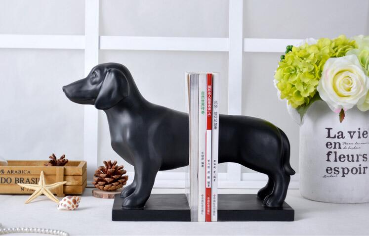 創(chuàng)意臘腸犬書擋