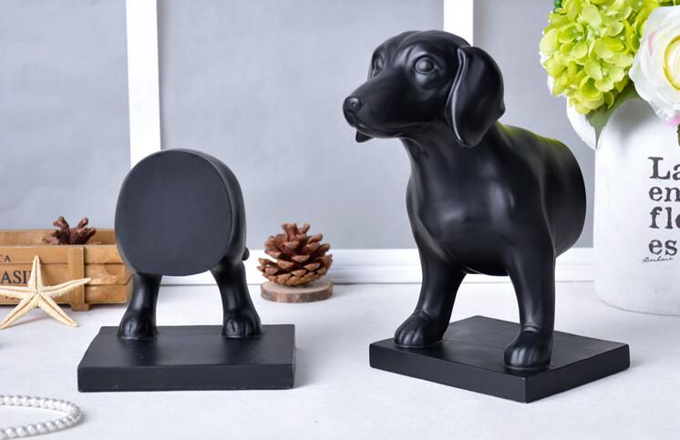 創(chuàng)意臘腸犬書擋