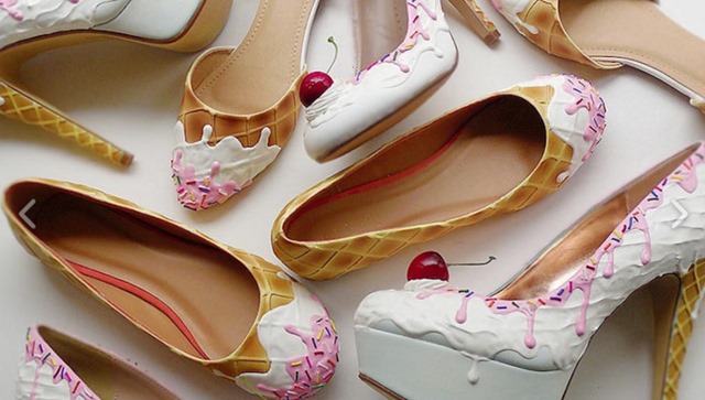 美的不忍吃下的“鞋子”蛋糕(Shoebakery)