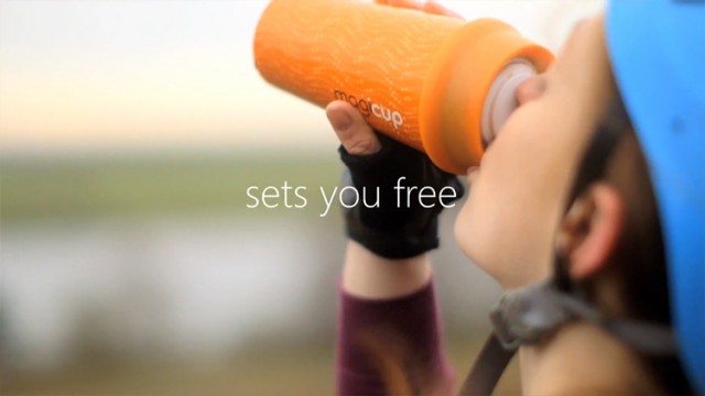 英國不會灑的創(chuàng)意咖啡杯（Magicup）