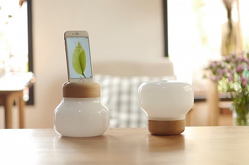 能為iPhone手機充電的創(chuàng)意臺燈（Mushroom lamp） 圖二
