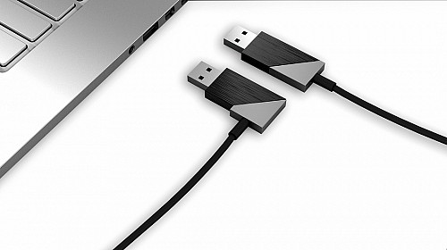 臺(tái)灣可隨意改變角度的創(chuàng)意USB數(shù)據(jù)線