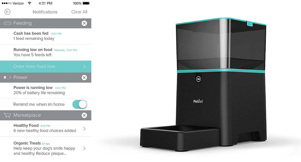 PETNET 智能寵物喂食器（Smart feeder）